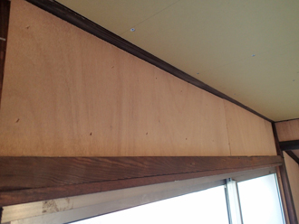 神奈川県　横浜市神奈川区　内装工事　壁面板の設置