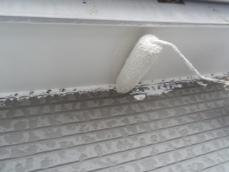 横浜市神奈川区　屋根塗装　外壁塗装　ベランダ防水　工事　雨樋　付帯部