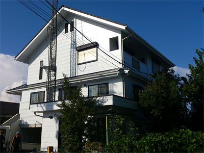 神奈川　横浜市緑区　屋根カバー工法　屋根塗装　外壁塗装　　完工