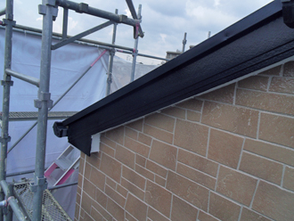 横浜市青葉区　破風板塗装