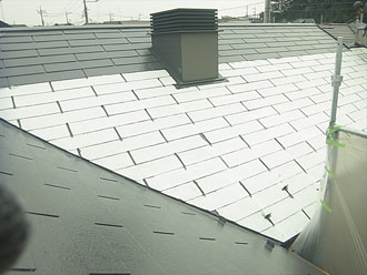 神奈川県 横浜市 青葉区 屋根塗装　外壁塗装 　屋根の煙突