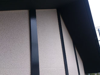 神奈川県 横浜市 青葉区 屋根塗装　外壁塗装　細部の塗装　幕板