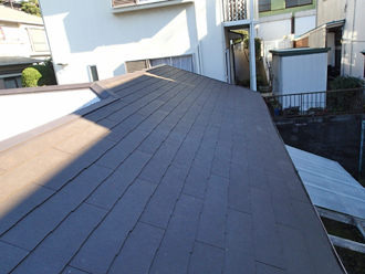 神奈川県鶴見区 屋根葺き替え工事 外壁塗装工事　二階　完了