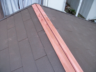 神奈川県鶴見区 屋根葺き替え工事 貫板交換