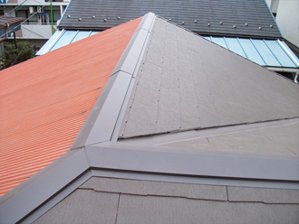 神奈川県鶴見区 棟板金工事