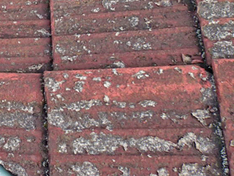 神奈川県鶴見区 屋根点検　屋根点検 塗装の捲れ