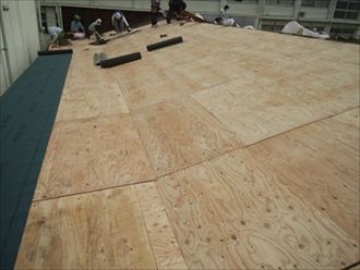 横浜市鶴見区　鶴見小野　瓦棒　葺き替え