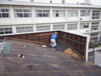 横浜市鶴見区　鶴見小野　瓦棒　葺き替え