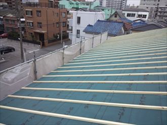 横浜市鶴見区　鶴見小野　瓦棒　葺き替え