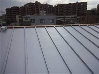 横浜市鶴見区　鶴見小野　瓦棒　葺き替え