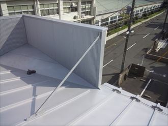 横浜市鶴見区　鶴見小野　瓦棒　葺き替え