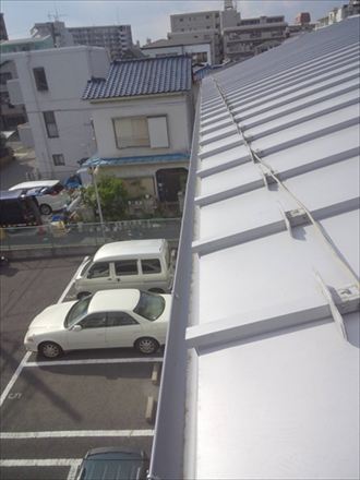 横浜市鶴見区　鶴見小野　瓦棒　葺き替え